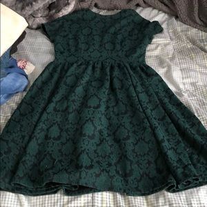 Green dress